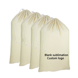 <b>Extra</b> <b>Large</b> Gift Sack Cotton for Heavy Duty Cotton Canvas Drawstring Closure Washable School Travel Laundry Bag - Product Image 1