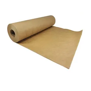 Guangtu factory supply high quality kraft paper 80g rolls for manufacturing roll pull kraft recycled paper packaging tube