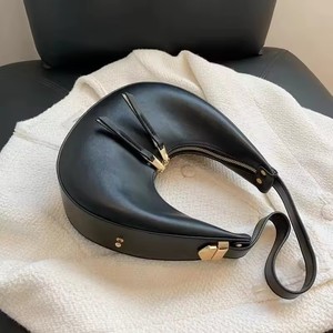 Fashion Design Tote Bags for Women Luxury Half Moon Hobo Bag Lady Brand Shoulder Bags PU Leather Armpit Clutch Handbag and <b>Purse</b> - Product Image 5