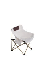 Chaise lune pliable d'extérieur à dossier bas en acier carbone