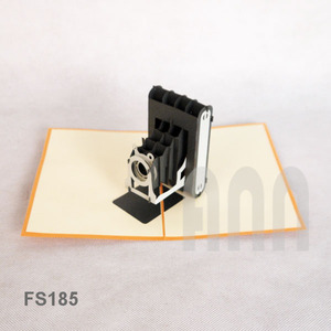 การ์ดอวยพรป๊อปอัพ 3 มิติ งานฝีมือ ANN HANDICRAFT กล้องถ่ายรูปแบบกำหนดเอง ของขวัญแทนคำขอบคุณ คำเชิญ ทำจากกระดาษ วัสดุจากเวียดนาม 4 - Product Image 1