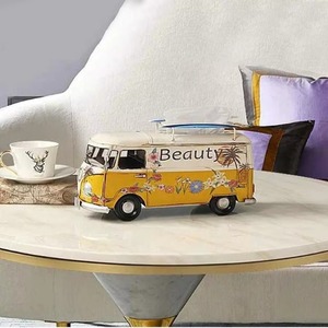 Nostalgiche scatole di fazzoletti per autobus <span class=keywords><strong>in</strong></span> <span class=keywords><strong>ferro</strong></span> <span class=keywords><strong>battuto</strong></span> retrò ristoranti alberghi forniture per la casa decorazione ornamenti arredamento sala studio artigianato - Product Image 6