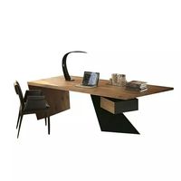 Escritorio ejecutivo estilo americano madera maciza loft minimalista moderno ordenador de escritorio jefe grande