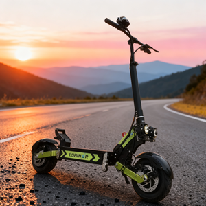 Trottinette électrique pliable pour adultes Geofought M7, grande capacité, 60V 30AH 40AH, autonomie longue portée 60-120KM, pneus de 11 pouces pour la ville - Product Image 1