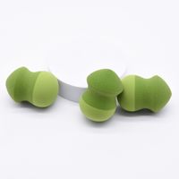 Éponge en forme de gourde non absorbante pour goutte d'eau, avec logo gravé au laser, s'étendant en forme d'œuf pour une utilisation facile et rapide, de Guangzhou