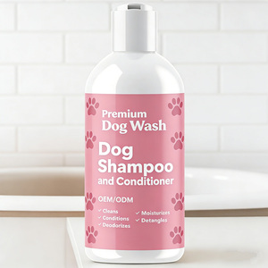 Fournitures de toilettage pour animaux de compagnie Chiens et chats Savon pour animaux de compagnie à l'avoine Soulagement de la peau sèche Formule douce Shampooing et revitalisant pour chiots - Product Image 3
