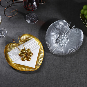 Bandeja de Metal para Servilletas Mystic Arts, Hierro Forjado, Estilo Minimalista, Adorno Decorativo para Restaurante, Hotel, Boda - Product Image 2