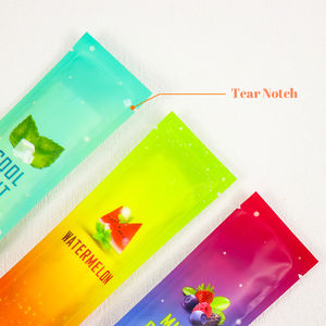 カスタマイズ可能な再封可能な防臭スタンドアップPET+PEジップロック喫煙用タバコ巻きタバコポーチプリロールサシェバッグ - Product Image 6