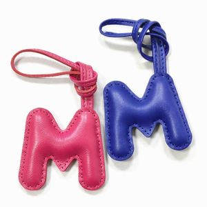 Breloques Alphabet Variées en Cuir Véritable, Étiquettes de Porte-clés, Impression et Gaufrage de Logo Personnalisé, Décoration Haut de Gamme pour Sacs à Main - Product Image 4