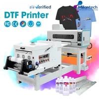 Mesin Printer DTF Millantech Wholesale Garansi Seumur Hidup I3200 Xp600 4720 Head A2 A3 A4 30cm Mesin Bubuk DTF