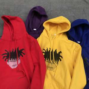 Sudadera con Capucha Personalizada para Hombre, Tejida, 100% Algodón, Cálida para Invierno, Corte Holgado, Manga Corta, Estilo Urbano, Logotipo Frontal - Product Image 6