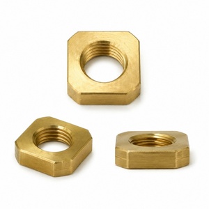 Écrou de fixation carré en laiton de qualité supérieure et composant de machine pour l'assemblage mécanique général - Product Image 3