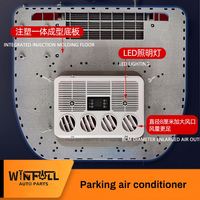 AC (Air Conditioner) 2,8kw untuk Truk, Terpasang di Atap, 12v, Sistem Pendingin Udara untuk Truk Berat/Kapal