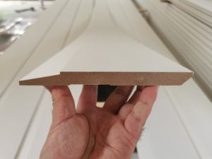 आंतरिक सजावटी <span class=keywords><strong>MDF</strong></span> दीवार Baseboard दरवाजा आवरण मोल्डिंग - Product Image 2