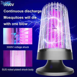 <span class=keywords><strong>Lampe</strong></span> <span class=keywords><strong>anti</strong></span>-moustiques portable rechargeable par USB, étanche IP55, écologique, pour usage intérieur/extérieur, <span class=keywords><strong>efficace</strong></span> contre les nuisibles - Product Image 2