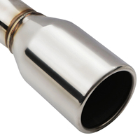 Silencieux arrière en acier inoxydable de 2,5 pouces pour MAZDA MX5 MX-5 NC 1.8 2.0 05-15