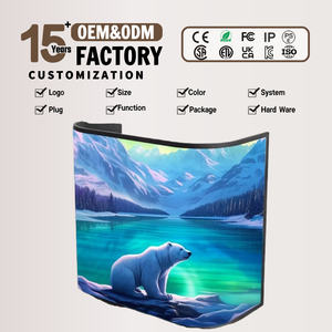 Pantalla LED para Cabina de DJ, Plegable, Portátil, con Video, Paso de Píxeles de 1.8, a Todo Color, P2, Flexible, Creativa, para Interiores - Product Image 1