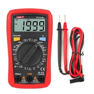 Multimètre numérique Uni-T UT131B 250V 20M Ohm avec fils de test - Product Image 1