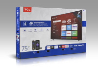 Boîte d'emballage électronique en carton ondulé Led Tv de grande taille recyclable Boîte en carton rigide et dure en carton Smart Tv