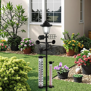 Alta qualidade Universal decorativa ao ar livre jardim janela termômetros qualidade garantida plástico Dial tipo - Product Image 5