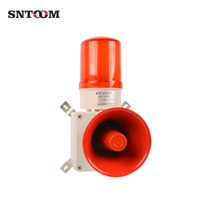 Sirena de Alarma Acusto-Óptica Marina Integrada de Alta Intensidad de Decibelios, Bocina de Luz Intermitente, 24v Dc - Product Image 2