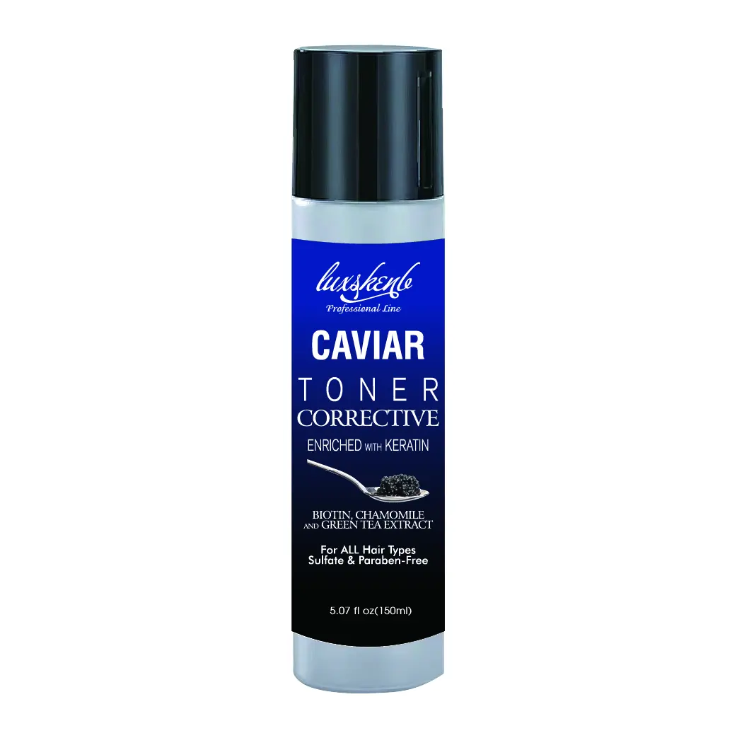 Kunden spezifisches Logo Luxus Black Caviar Facial Toner Großhandel für Kosmetik, Kaviar Hautpflege produkte