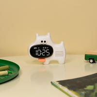 Veilleuse Réveil Mignonne en Silicone à Motif Dessin Animé pour Enfants – Idée Cadeau d'Anniversaire
