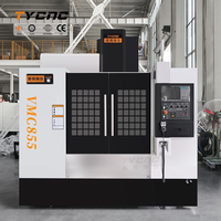 Vmc855 CNC freesmachines te koop, 3-assige freesmachine BT40 verticaal bewerkingscentrum CNC hobbymachine