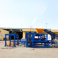Système d'empilage avancé QT6-15, machine automatique de fabrication de blocs de béton