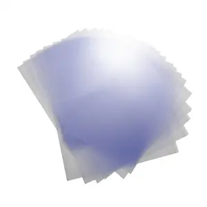 Transparenter Tinten strahl druck PVC-Folie Transparenter Inkjet A4 Starres PVC Super weißes Blatt