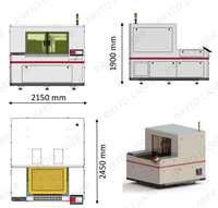 Microscope Slide Frosted Slide Glass Laser Cutting Machine