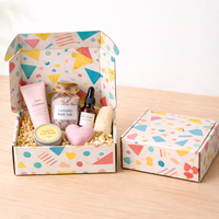 Boîtes d'expédition personnalisées en carton ondulé écologique pour cosmétiques, chaussures, bijoux, avec impression de logo sur mesure