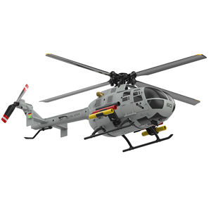 Hélicoptère RC Smart Flight C186S Drone à vol stationnaire automatique avec contrôle à une touche et lumières LED Moteur sans balais pour des performances aériennes stables - Product Image 1