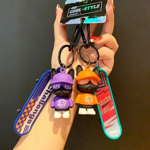 Cute Bear Keychain Pendant for Women Bag Car KeyRing Mobile Phone Fine Jewelry Accessories Kids Girl Gift - Product Image 3