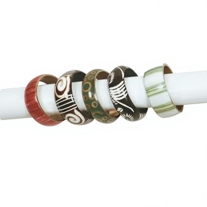 Best Luxury Customized Women's Fashion Acrylic Resin <b>Bracelets</b> Stylish Custom Color Bangles Handmade Jewelry with Woman - Product Image 6