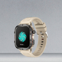 Montre connectée unisexe C40Pro, appels Bluetooth, suivi de la forme physique, lumineuse, étanche 3ATM, boîtier en alliage, batterie 420mAh, moniteur de fréquence cardiaque