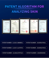 Nouvel analyseur de peau intelligent 3D AI, détecteur facial, scanner de peau 3D, appareil d'esthétique, 17 langues