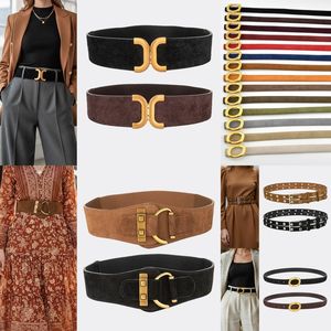 LB113 2026 Nuova Collezione Cintura Classica Sottile in Pelle di Vacchetta per Donne, Elegante Fibbia Dorata, Cintura in Pelle per Ufficio e Abiti Formali - Product Image 6