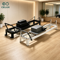 Machine de Pilates Reformer en aluminium, durable, portable, professionnelle, équipement de fitness commercial pour studio, entraînement corporel ciblé