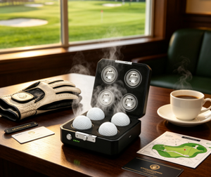 Boîtier chauffant portable et rechargeable pour balles de golf, accessoire pour chariot de golf d'hiver en extérieur, outil à température réglable, boîte de golf pour activités de golf - Product Image 5