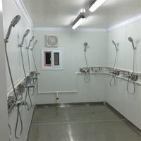 Oficina de Estructura de Acero Más Vendida con Baño Opcional, Personalizable, Sistema Fotovoltaico Equipable, Fácil de Montar e Impermeable