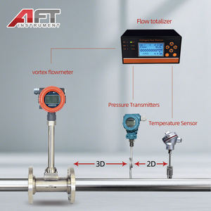 Presisi tinggi 1% industri Cina cerdas layar LCD ringan minyak diesel cair <span class=keywords><strong>Vortex</strong></span> <span class=keywords><strong>Flowmeter</strong></span> untuk Petrokimia - Product Image 5