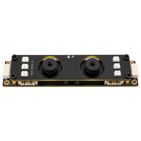 Modul Kamera USB 2MP 1080P RGB IR Sensor Ganda 85dB WDR Kamera Binokular untuk Pengenalan Wajah AI Kontrol Akses