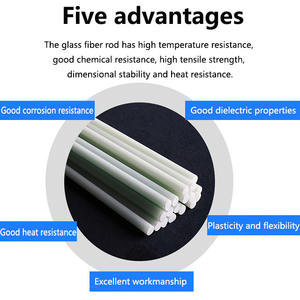 Varillas de Fibra de Vidrio Súper Flexibles Resistentes a los Rayos UV para Invernadero, Diámetro Personalizado de 4-6 mm - Product Image 3