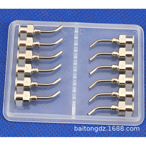 Boquilla mecánica de acero inoxidable con punta de aguja multitubo de 16-27G para inyector dispensador - Product Image 4