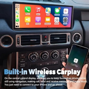 หน้าจอขนาด 12.3 นิ้ว สำหรับรถยนต์แลนด์โรเวอร์ V8 L322 ปี 2002-2012 ระบบ DSP 4G Carplay GPS Navi Android15 เครื่องเล่นมัลติมีเดียในรถยนต์ พร้อมจอภาพวิดีโอ - Product Image 6