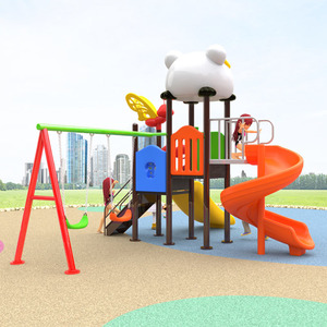 Hot Bán Hộ Gia Đình Thương Mại Nhỏ Toddler Đu Bộ Chơi Thiết Lập Trẻ Em Sân Chơi Ngoài Trời Trượt Thiết Bị Thiết Lập Cho Trẻ Em Trường - Product Image 2