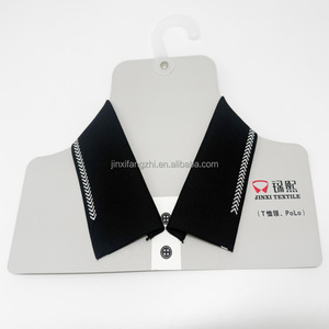 Colletto e <span class=keywords><strong>Polsini</strong></span> in Maglia Jacquard Bicolore di Alta Qualità, Nuovo Design per Camicie POLO - Product Image 1