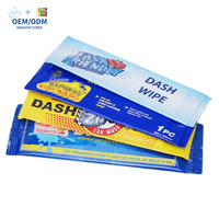 Lingettes Nettoyantes pour Tableau de Bord, Marque Privée OEM, Emballage Individuel, Pré-humidifiées, Biodégradables, 20x25cm, 1000 Lingettes par Carton