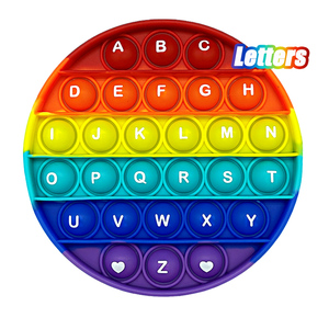 Juguete Educativo de Silicona Personalizado <span class=keywords><strong>Decai</strong></span>, Números para Contar, Letras, Herramienta de Aprendizaje de Matemáticas, Regreso a Clases - Product Image 1